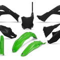 UFO Complete Plastics Kit 25 Special Green/Black #KAKIT231F-111 for Kawasaki
