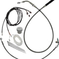 Fat Baggers EZ Install Cable/Line Kit for 16" Ape Bars Stainless #119916