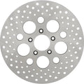 DS Stainless Drilled Brake Rotor Front Harley Davidson 145216