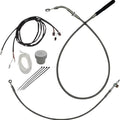 Fat Baggers EZ Install Cable/Line Kit for 12" Ape Bars Stainless #119012