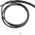 Drag Specialties Black Vinyl Hydraulic Clutch Line 82-1/8" +10" Black #211918