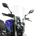 National Cycle Fairing Mount VStream Windshield Tall Clear for Yamaha MT-07