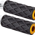 Arlen Ness Male Mount Knurled Diamond Driver Footpegs Gold