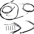 Burly Cable/Line Kit for 12" Jail Bars Black w/o ABS Single Disc B30-1150