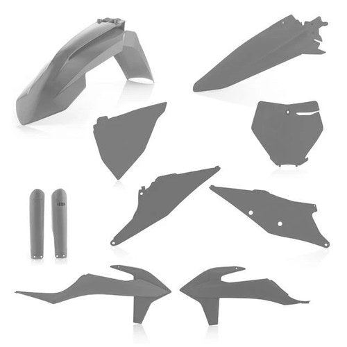 Acerbis Full Plastics Kit Gray #2726490011 KTM