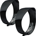 Headwinds Mariah Spot Light Trim Rings 4.5" Black #1-4028ZAP Harley Davidson