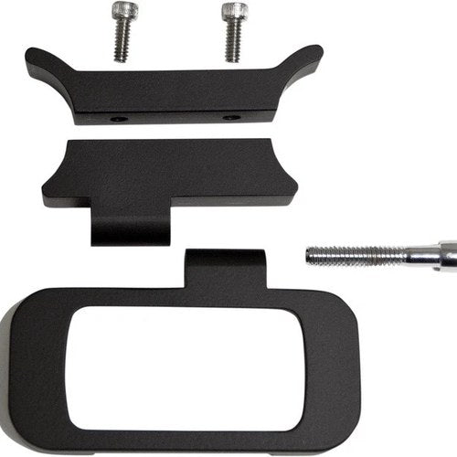 Wild 1 Adjustable Gauge Relocation Bracket Satin Black #WO541B Harley Davidson
