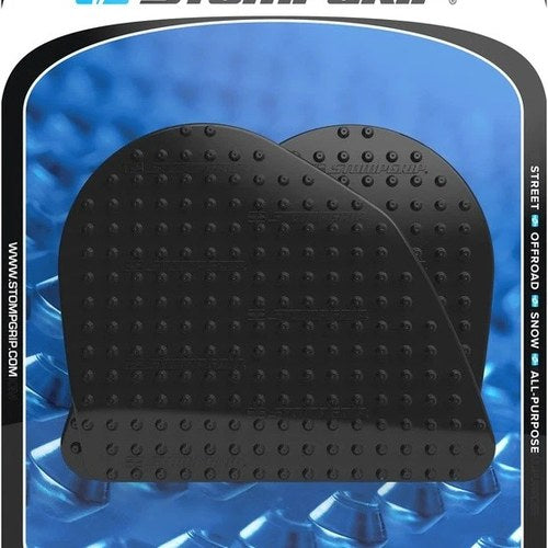 Stomp Volcano Profile Traction Pad Tank Grips Black Ducati DesertX 2022-2025
