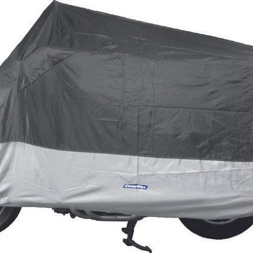 BikeMaster Covermax Lightweight Touring Motorcycle Cover X-Large Black/Gray