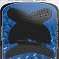 Stomp Volcano Profile Traction Pad Tank Grips Black #55-10-0146B Ducati