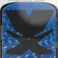 Stomp Icon Profile Traction Pad Tank Grips Black for Kawasaki KLX250S