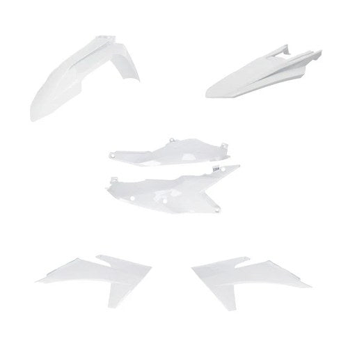 Acerbis Plastics Kit White #2986540002 KTM 250 XC-W/300 XC-W/150 XC-W/500 XW-F