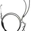Magnum XR Lower Brake Line Black Harley Davidson Flhrxs Road King Special
