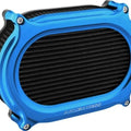 Arlen Ness Stage II Oval Air Cleaner Kit Blue #600-190 Harley Davidson