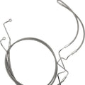 Magnum XR Lower Brake Line Stainless Steel/Chrome Harley Davidson Electra Glide
