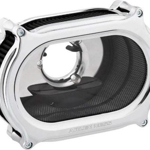 Arlen Ness Stage II Method Air Cleaner Kit Chrome #600-201 Harley Davidson