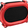 Arlen Ness Stage II Oval Air Cleaner Kit Red #600-178 Harley Davidson