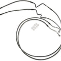 Magnum Single Disc Sterling Chromite Brake Line Kit Lower Left #37031