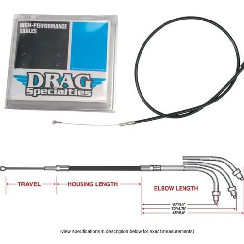 DS Vinyl Idle Cable Stock #186917 Harley Davidson Softail