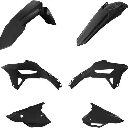 Acerbis Plastics Kit Black 2858910001 for Honda Crf 450/CRF 250