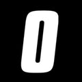 Factory Effex 4" Factory Number #0 White 3-Pack