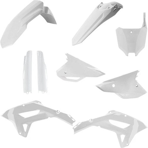 Acerbis Full Plastics Kit White 2861800002 for Honda CRF450RX 2021-2022