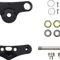 Hawg Halters Raked Triple Tree Kit 6 Degrees Black Harley FXFB/FXBR Softail