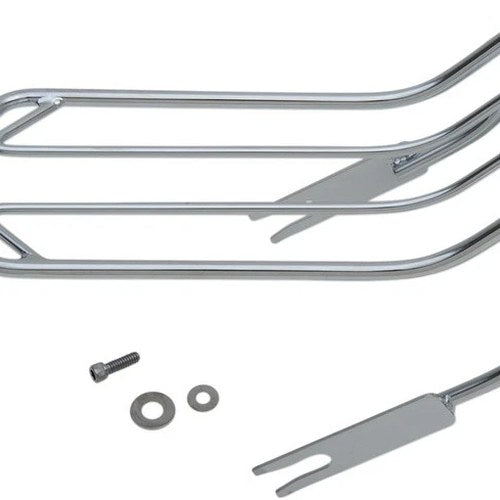 DS Bobtail Luggage Rack Chrome Harley Davidson Softail/Wide Glide #139633