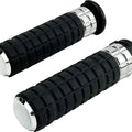Arlen Ness Speedliner Grips Chrome #500-001 Harley Davidson