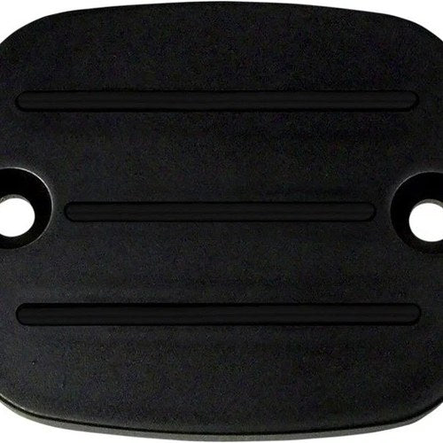 Accutronix Front Brake Master Cylinder Cover Black #C122-MB Harley Davidson