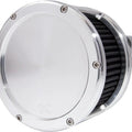 Feuling BA Race Series Air Cleaner Raw With Solid Cover/Black Filter #5521