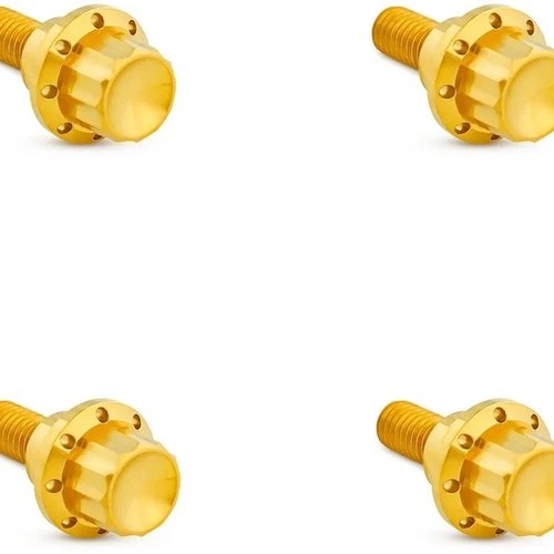 Arlen Ness Titanium Windshield Bolt Kit Gold #300-811 Harley Davidson Road Glide
