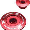 Zeta Engine Plug Set Red #ZE89-1150 for Honda CRF250L/CRF250L Rally