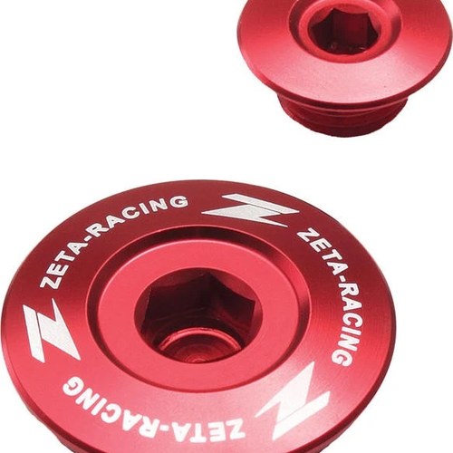 Zeta Engine Plug Set Red #ZE89-1150 for Honda CRF250L/CRF250L Rally