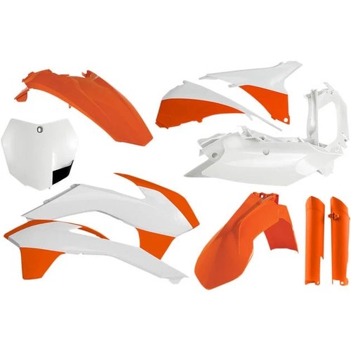 Acerbis Full Plastics Kit KTM Orange #2314334618 KTM
