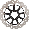 Galfer Std Floating Wave Front Right Brake Rotor w/Aluminum Carrier #DF825CWD