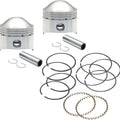 S&S 80" Piston Set 3-1/2" +.020" 9:1 Harley-Davidson Shovelhead 1979-1984