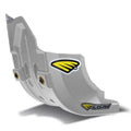 Cycra Full Armor Skid Plate Gray fits Yamaha WR250F/YZ250FX/WR450F/YZ450FX
