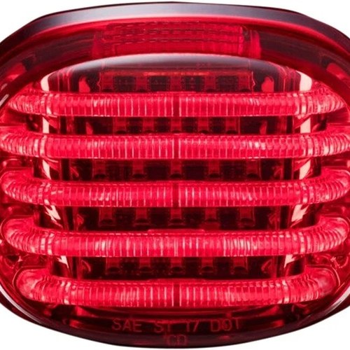 Custom Dynamics ProBEAM Squareback LED Taillight with No Tag Light Red PB-TL-SBR