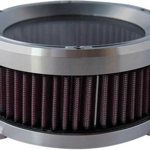 Trask Assault Charge High-Flow Air Cleaner Raw Machined TM-1020R Harley Davidson