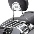 Cobra Detachable Passenger Backrest Chrome 602-2012 Harley Davidson