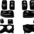 HardDrive Switch Caps Black #370342 Harley Davidson