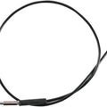 DS Black Vinyl Alternate Length Throttle Cable 39-1/2" Black #211694