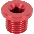 Moose Magnetic Crankcase Drain Plug By Zip-Ty Red Husqvarna #142207