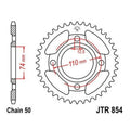 JT Steel Rear Sprocket 530 37T for Yamaha RD400/XS400H Heritage Special