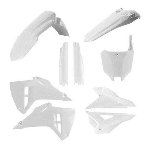 Acerbis Full Plastics Kit White #2985980002 for Honda Crf 250/CRF 450 2025