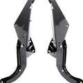 Drag Specialties Outer Batwing Fairing Brackets Black #264591 Harley Davidson