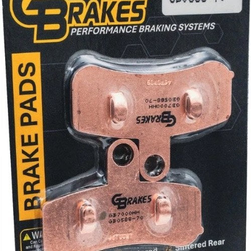 GBrakes HH Sintered Brake Pads #GB0588-70 Harley Davidson
