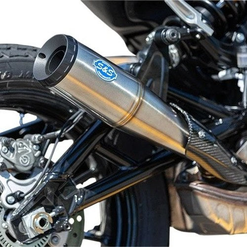 S&S Grand National Slip-On Muffler Indian Ftr 1200 2019-2023