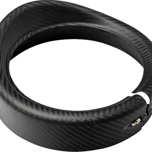 SlyFox Headlight Trim With Visor Matte Carbon Fiber Harley Davidson Road King